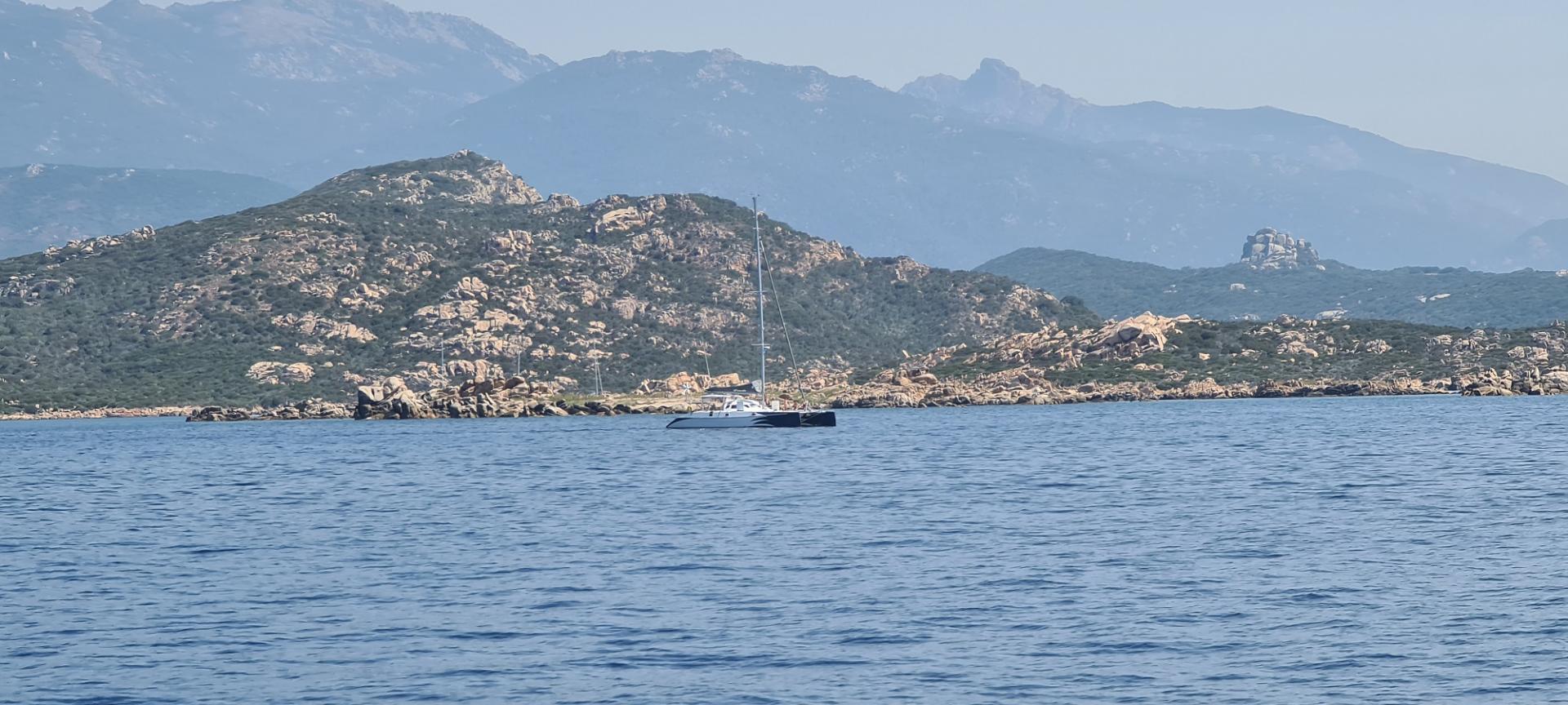 Outremer 45 in corsica