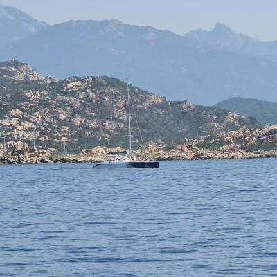 Outremer 45 in corsica