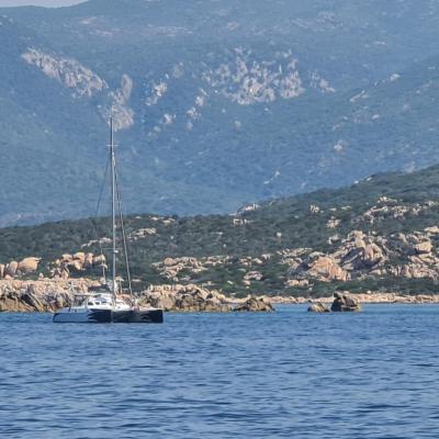 Outremer 45 nomade in corsica