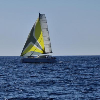 Outremer 45 sous gennaker