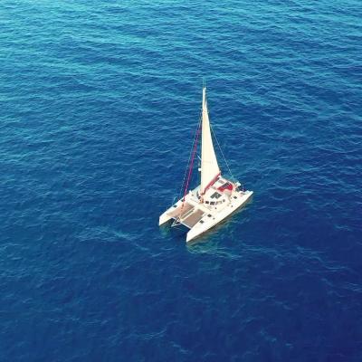 Outremer catamarans under sails