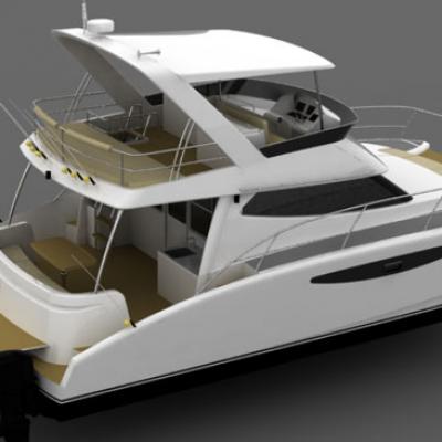 Power Cruiser Catamaran AB32 Charter