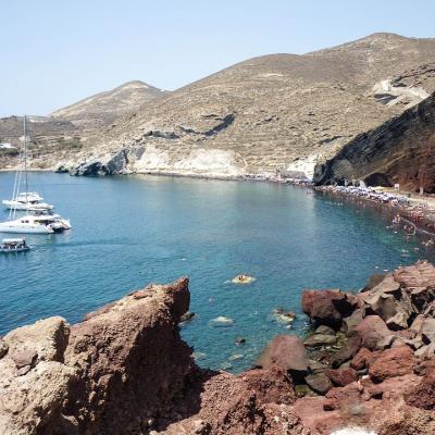 Red beach santorin