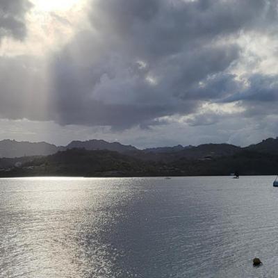 Sailing in martinique