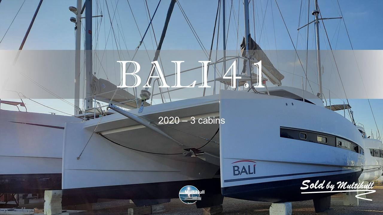 Sold by multihull bali 4 1 2020 3 cabines