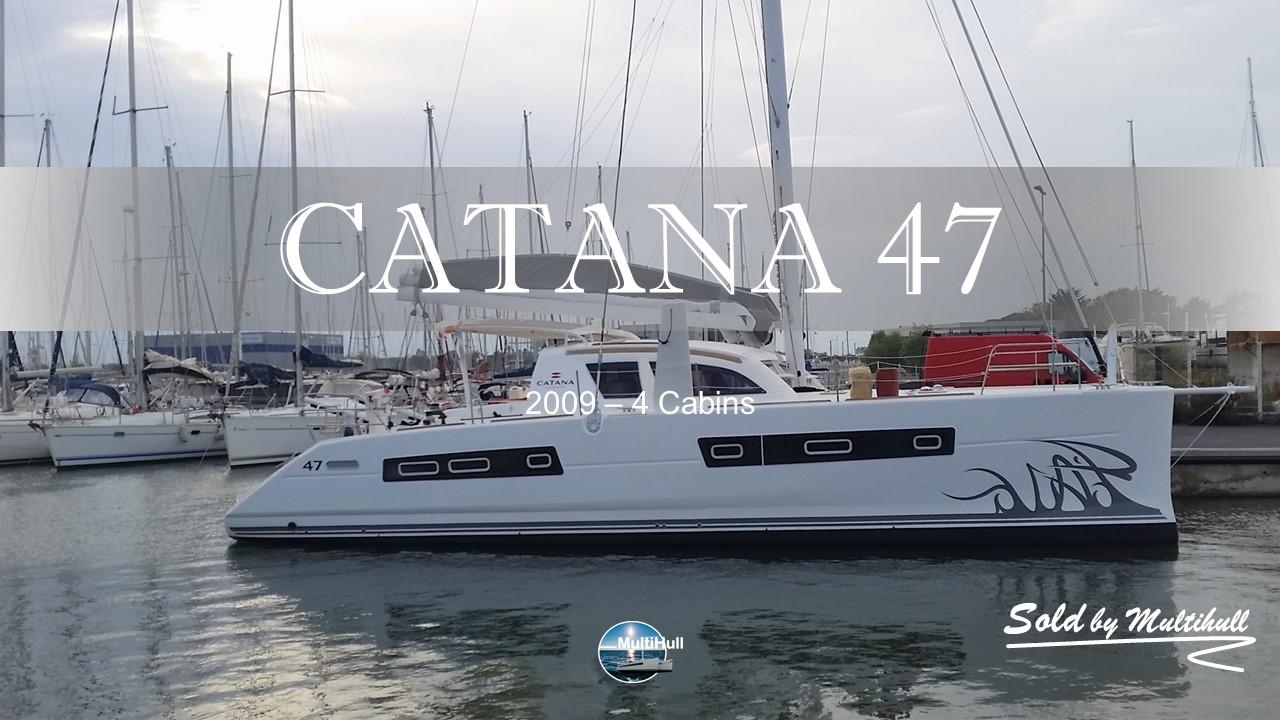 Sold by multihull catana 47 2009 4 cabines 1