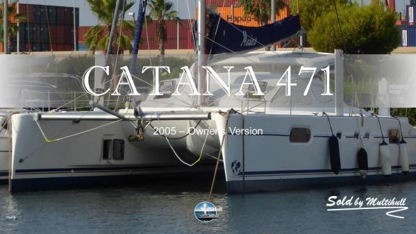 Sold by multihull catana 47 owner s version 2005