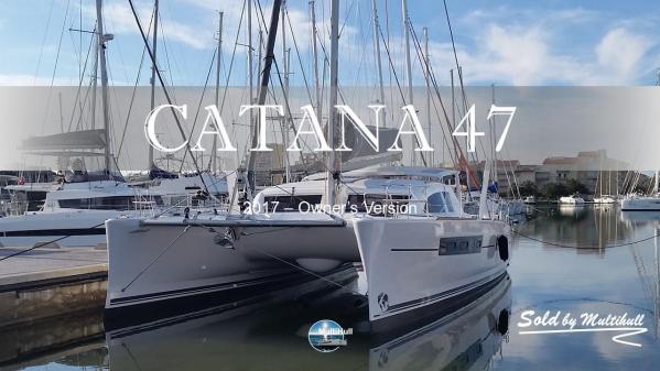 Sold by multihull catana 47 owner s version 2017