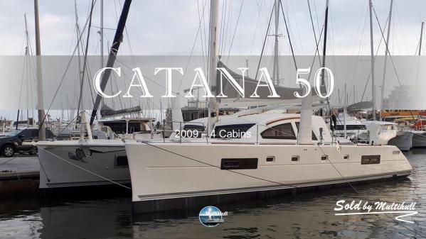 Sold by multihull catana 50 2009 4 cabines