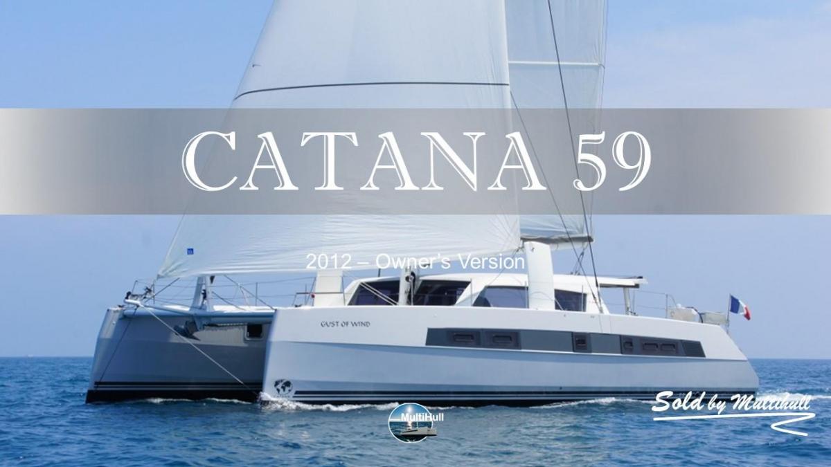 Sold by multihull catana 59 owner s version