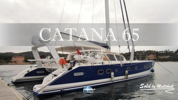 Sold by multihull catana 65 2011 4 cabins