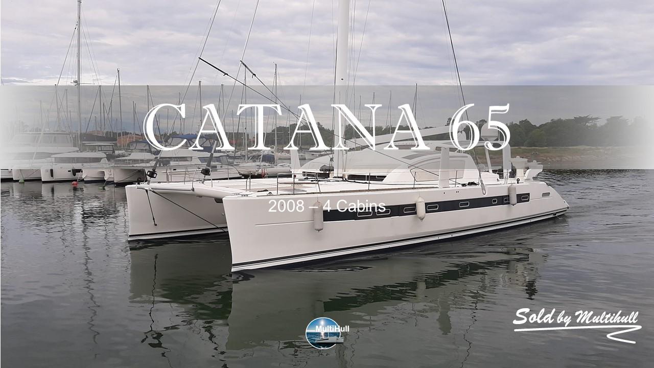 Sold by multihull catana 65 4 cabins