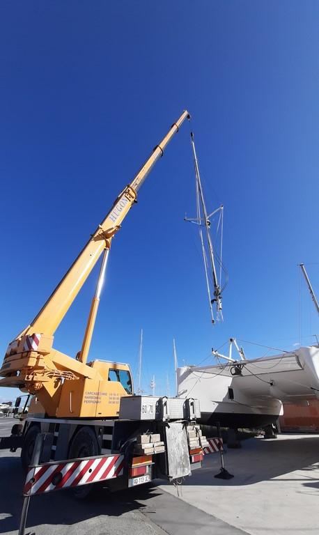 Stepping mast catana 471 indigo