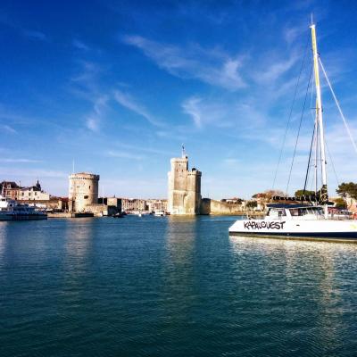 Sunny day in la rochelle