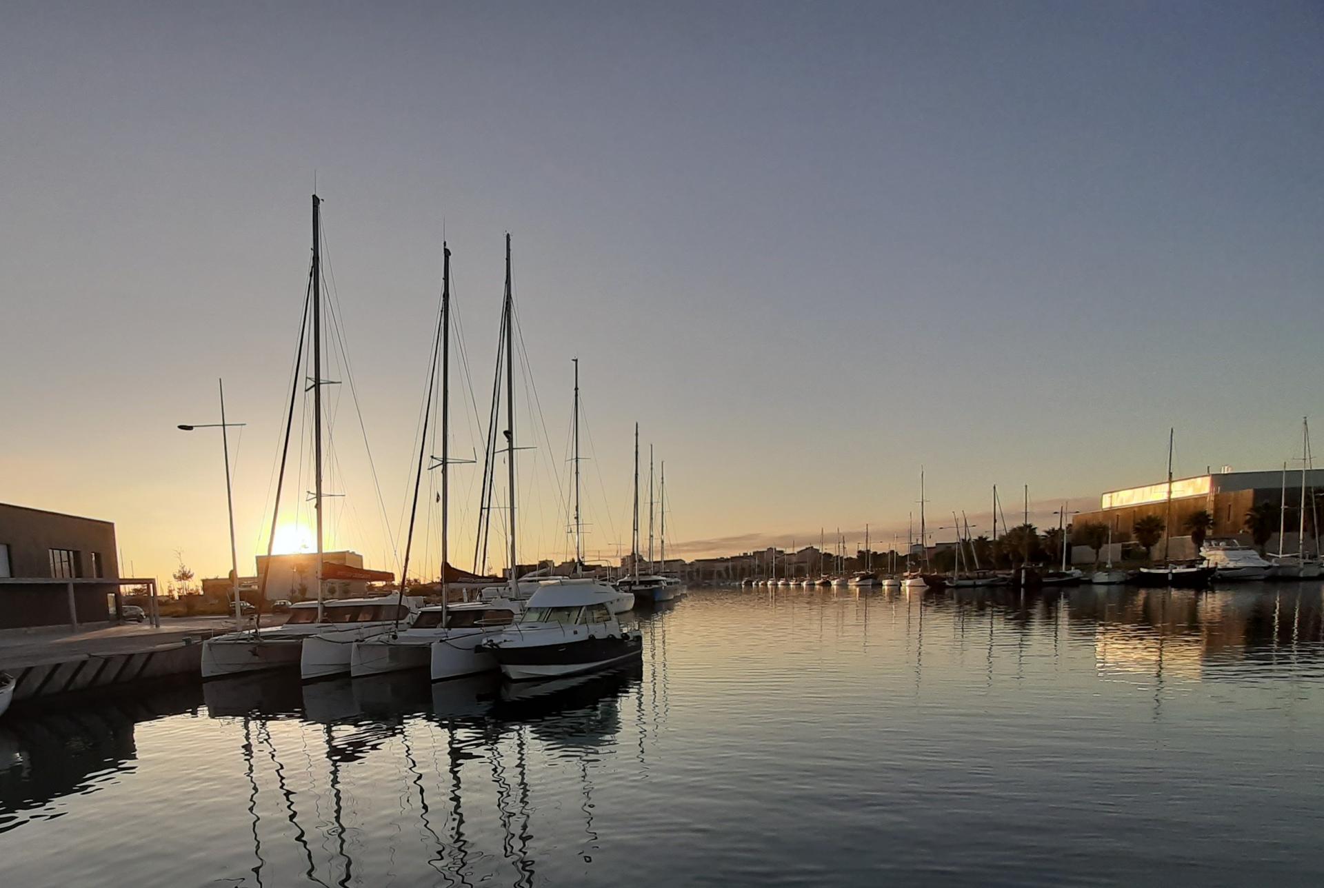 Sunrise canet en roussillon 1