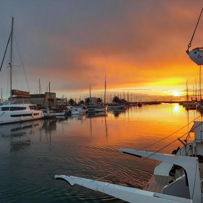 Sunrise in canet