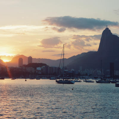 Sunset in rio