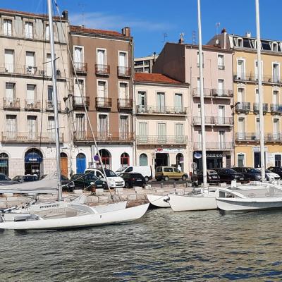 Trimarans in sete